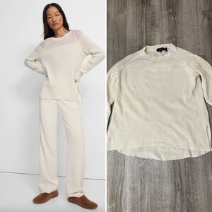 $345 Theory 100% cashmere sweater (karenia degrade) size P